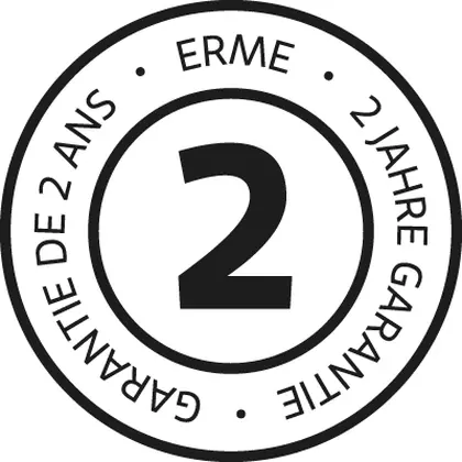 Logo erme 2 years garantie