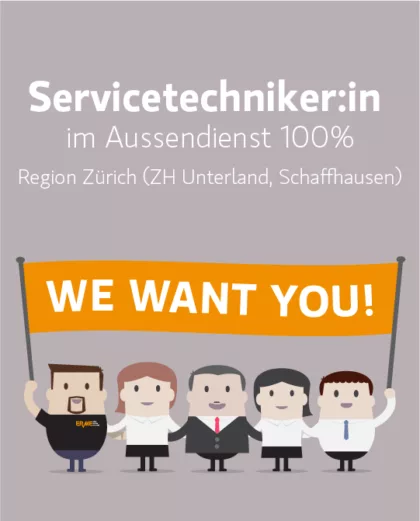 Erme team wanted service zuerich unterland schaffhausen 221219